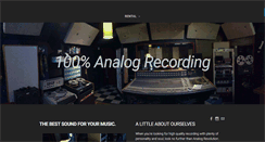 Desktop Screenshot of analogrevolutionstudios.com